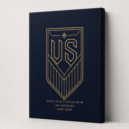 US Soccer Night Los Angeles 2026 Canvas Painting Wall Decor - soccer canvas wall art by AUSJOJO