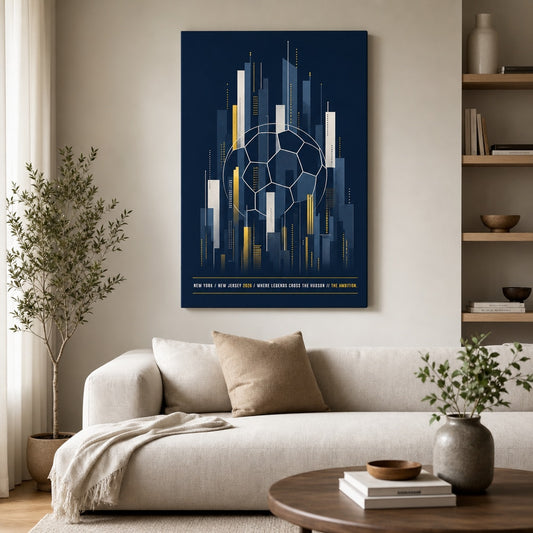 New York New Jersey 2026 Hudson Ambition Soccer Canvas Wall Art 05 wall mockup