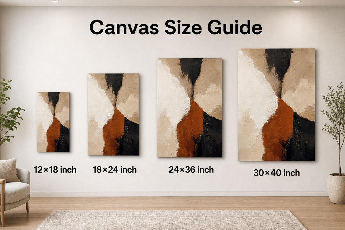 Neutral Abstract Sienna Balance Canvas Wall Art - 08_size_comparison
