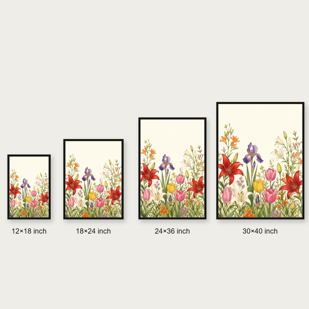 Garden Rising Botanical Floating Frame Wall Art - 06