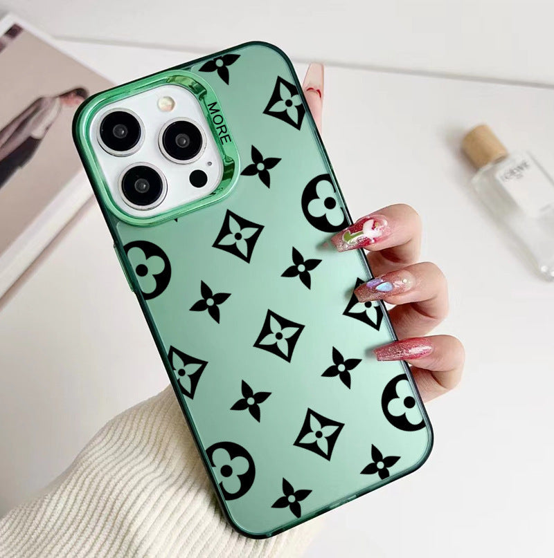 High-end Luxury Retro Printed Laser Mobile Phone Case for iPhone 16 Por Max
