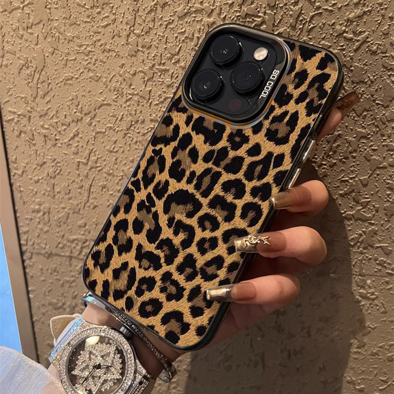 Custom Leopard iPhone 15 Pro Phone Case