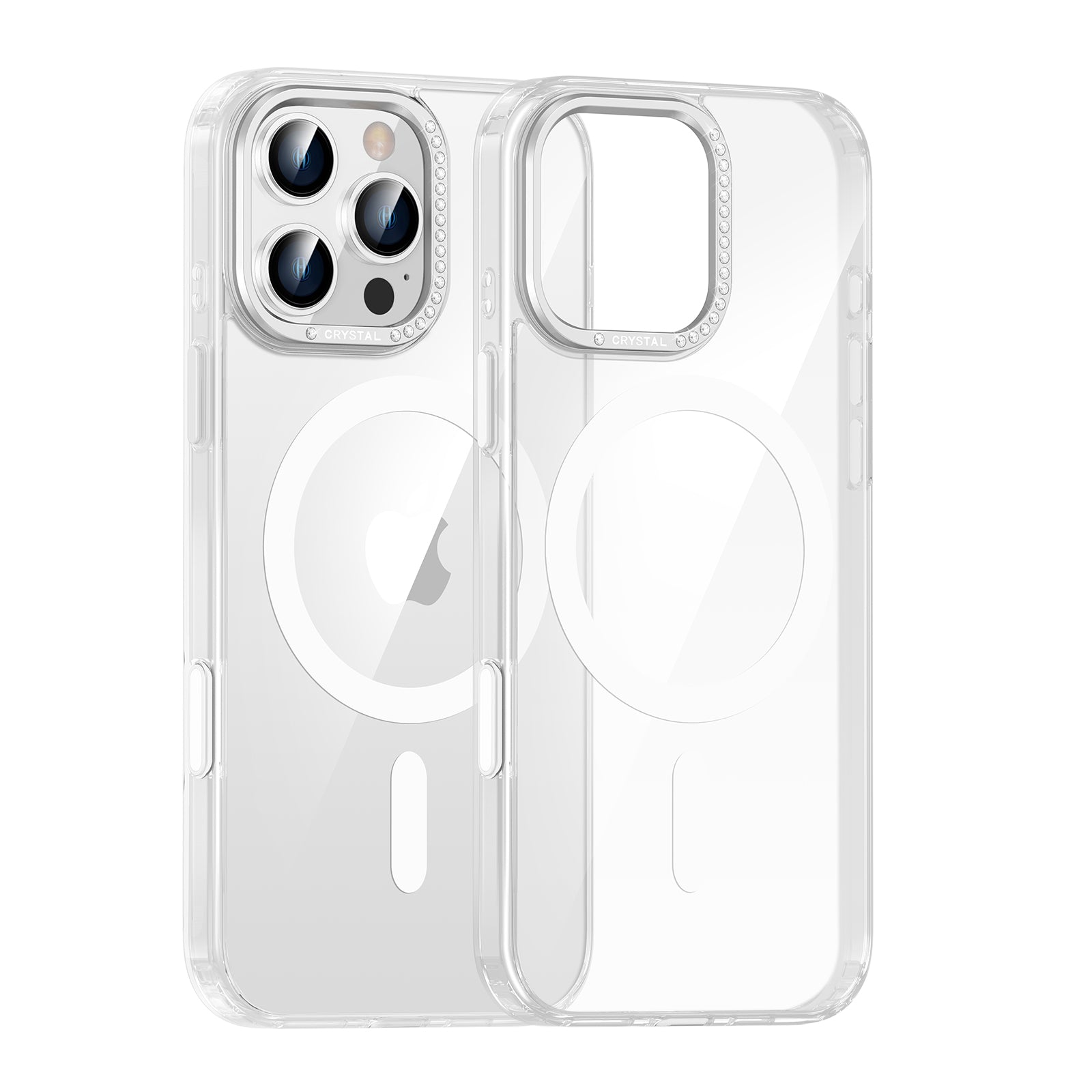 DIY Glitter Magnetic iPhone 16 Pro Max Case – Clear MagSafe Slim Cover