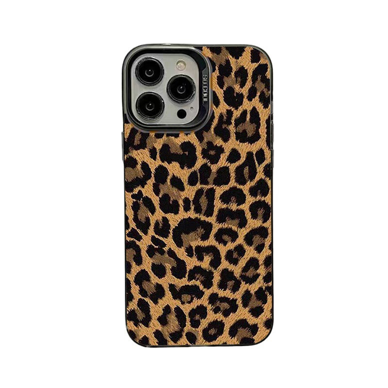 Custom Leopard iPhone 15 Pro Phone Case