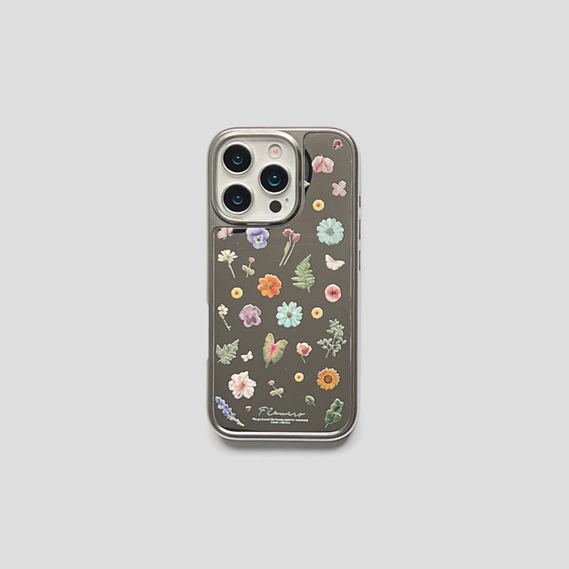 BotanicalMirror-ElectroplatedMobilePhoneCaseforiPhone