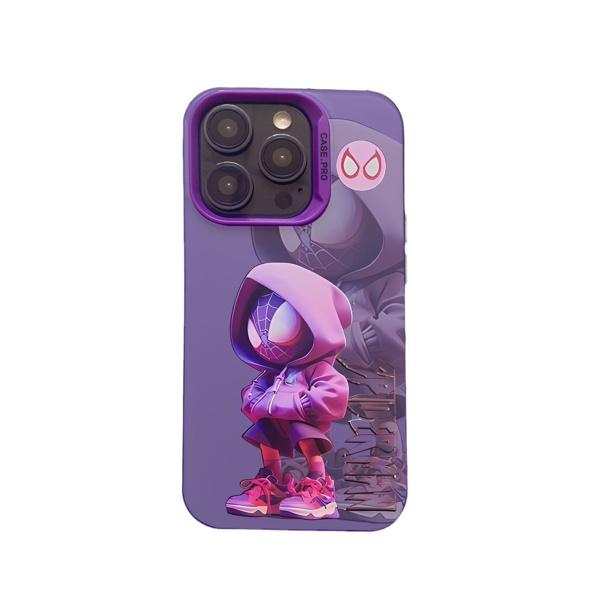 Silver IMD Original Illustration Spider-Man Phone Case