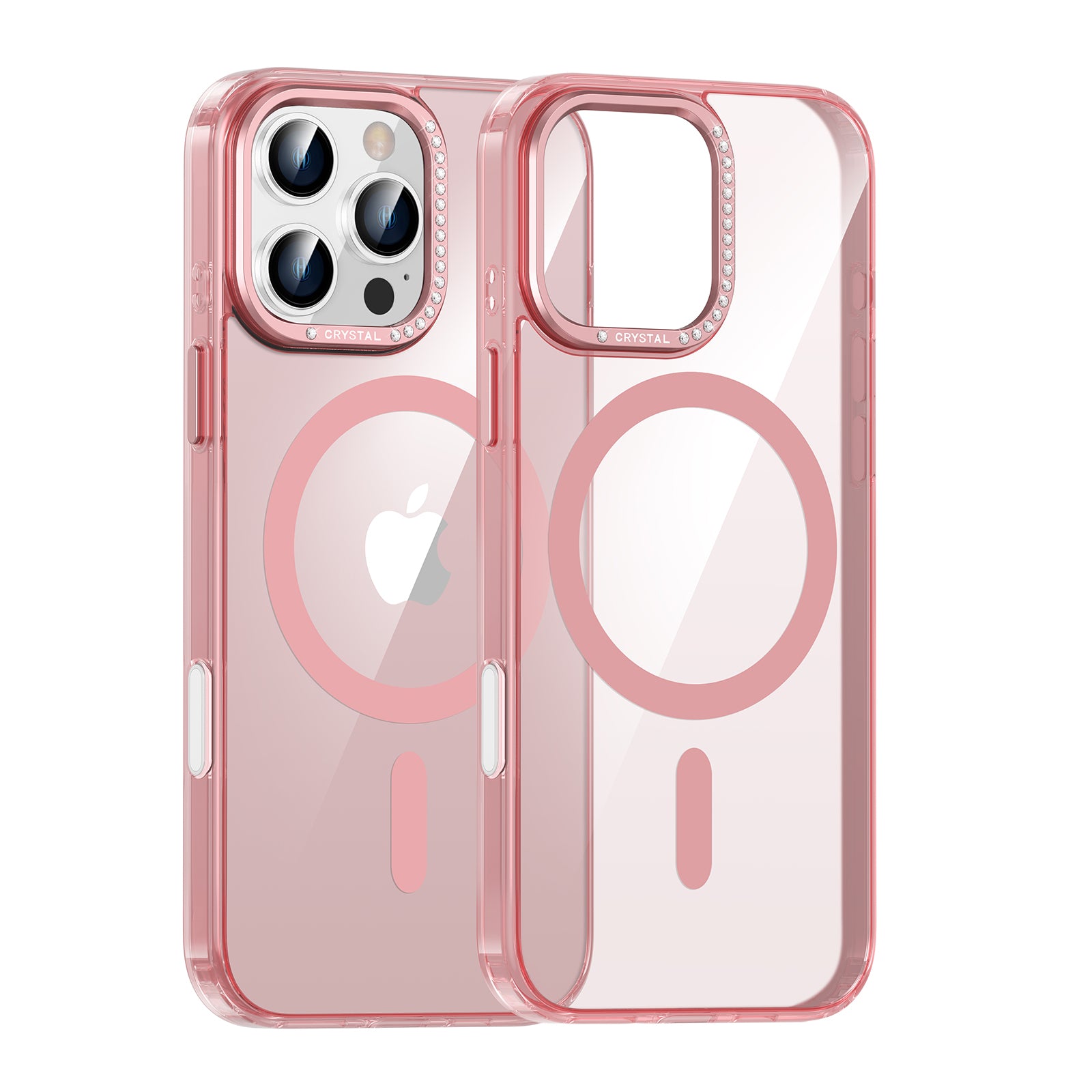 DIY Glitter Magnetic iPhone 16 Pro Max Case – Clear MagSafe Slim Cover