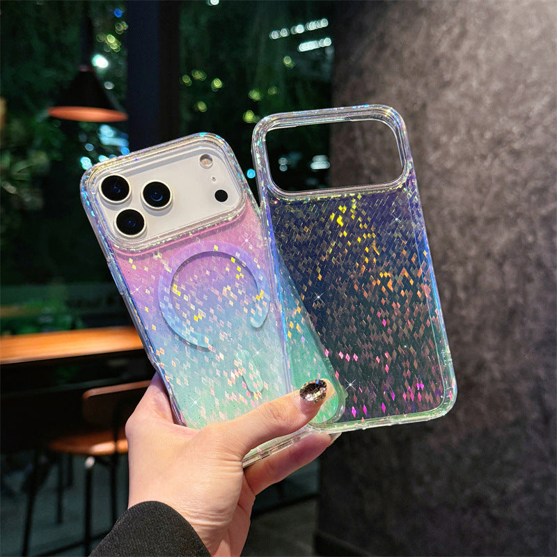 iPhone 17 Pro Gradient Color Magnetic Case