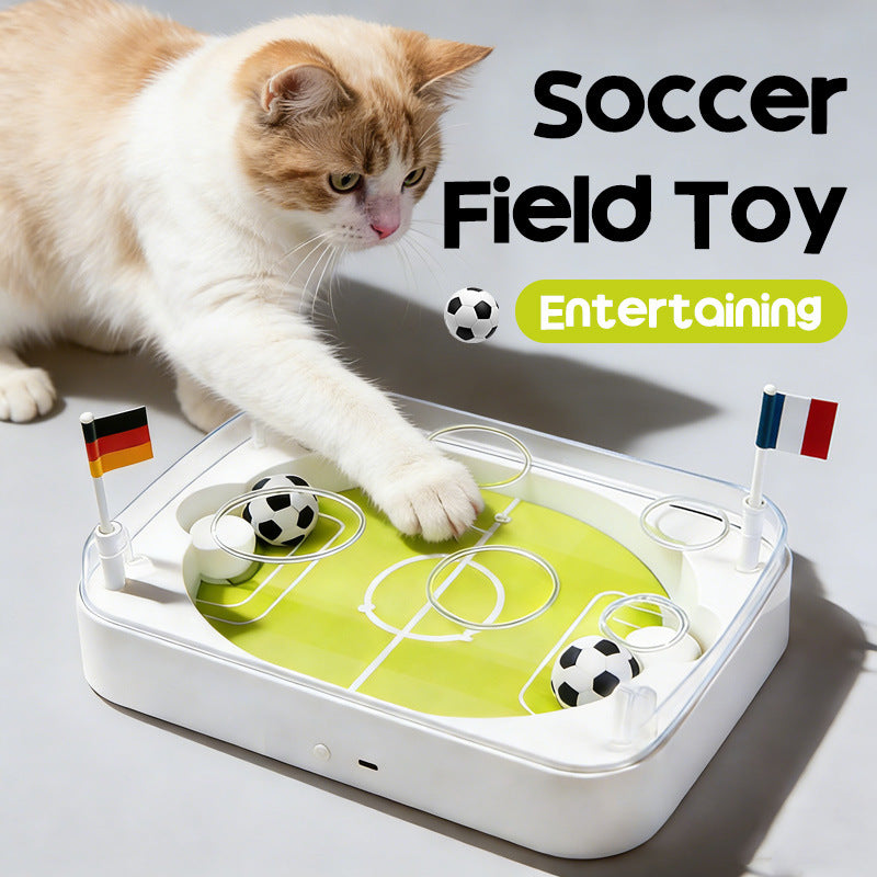 Smart Interactive Cat Soccer Arena Toy