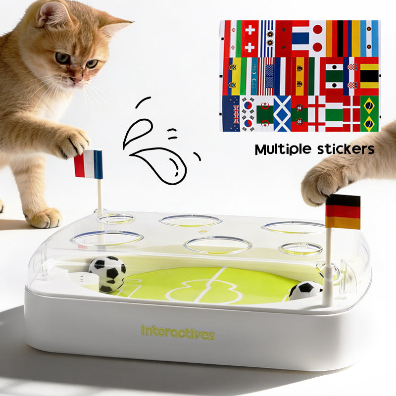 Smart Interactive Cat Soccer Arena Toy