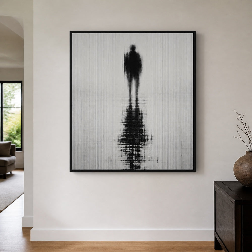Black and White Bathroom Wall Art: Contrast Without Clutter featured canvas room reference