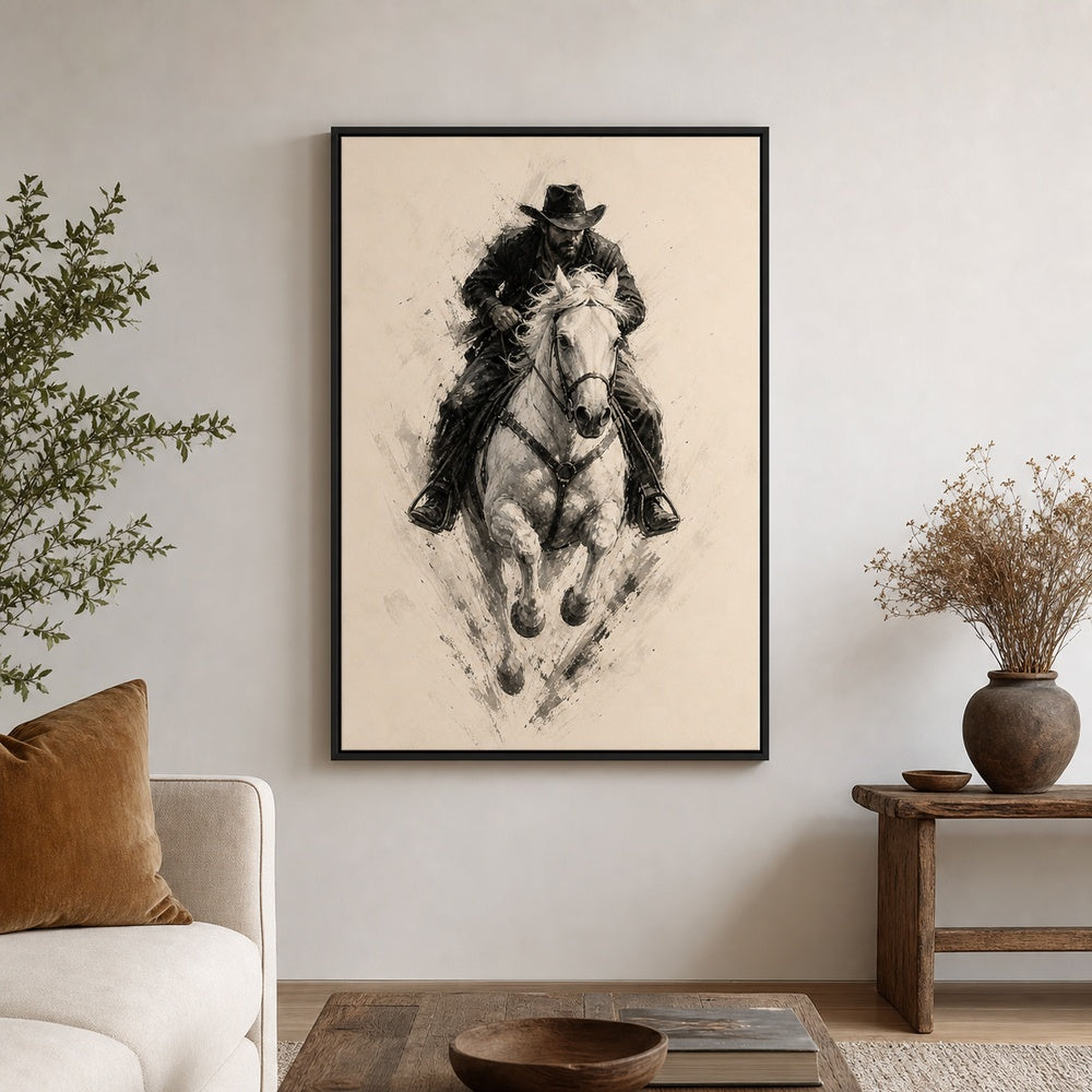 Black and White Wall Art for a Bedroom: Keep Contrast Comfortable featured canvas room reference