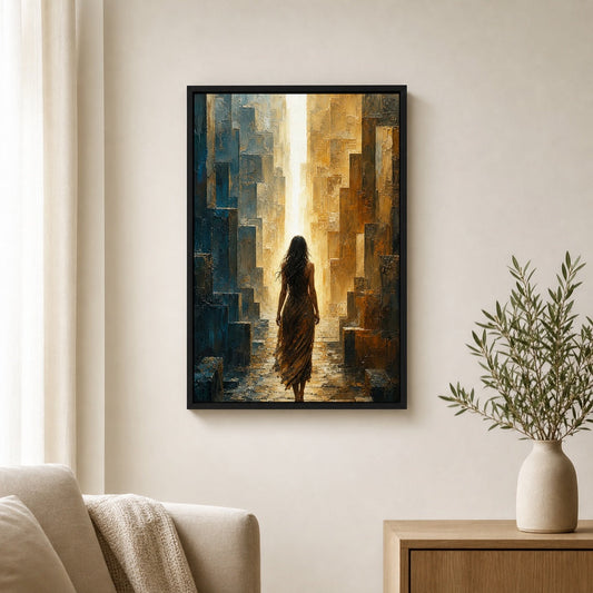 Entryway Wall Art Ideas for Narrow Walls and Small Consoles featured canvas room reference