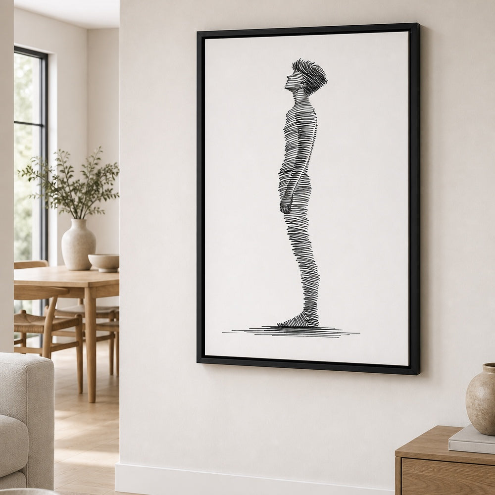 Framed Wall Art: Choose a Frame That Supports the Canvas featured canvas room reference
