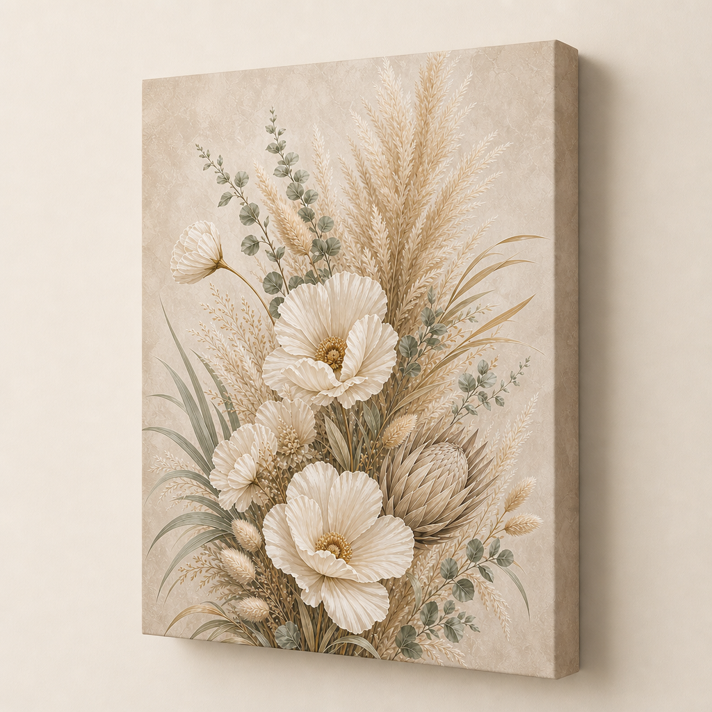 Wall Art for Bedroom Above Bed: Size and Placement Rules That Feel Calm featured canvas room reference