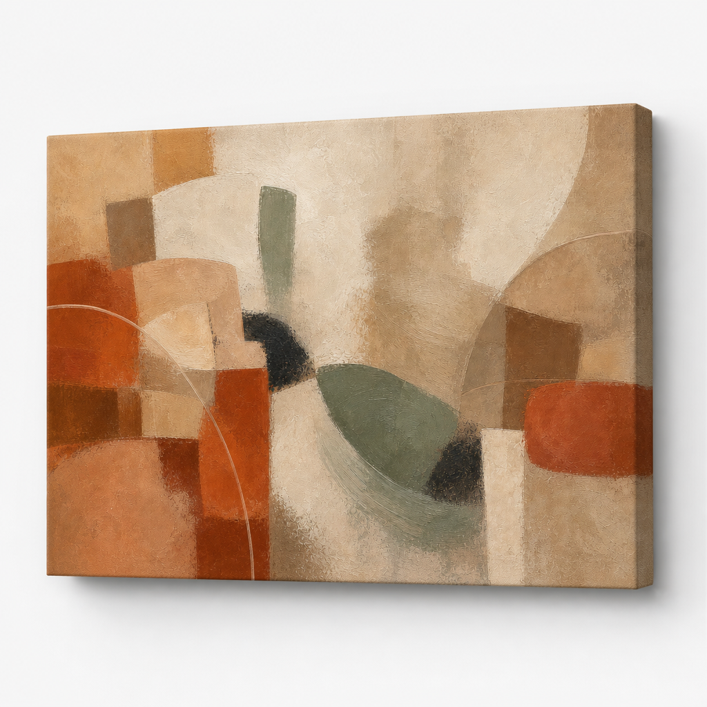 Canvas Painting vs Oil Painting: What Works Better for Everyday Walls featured canvas room reference