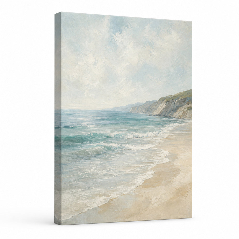 Modern Coastal Wall Decor Without Making the Room Too Beachy featured canvas room reference