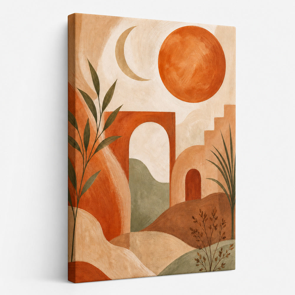 Boho Style Wall Decor That Still Feels Clean and Adult featured canvas room reference