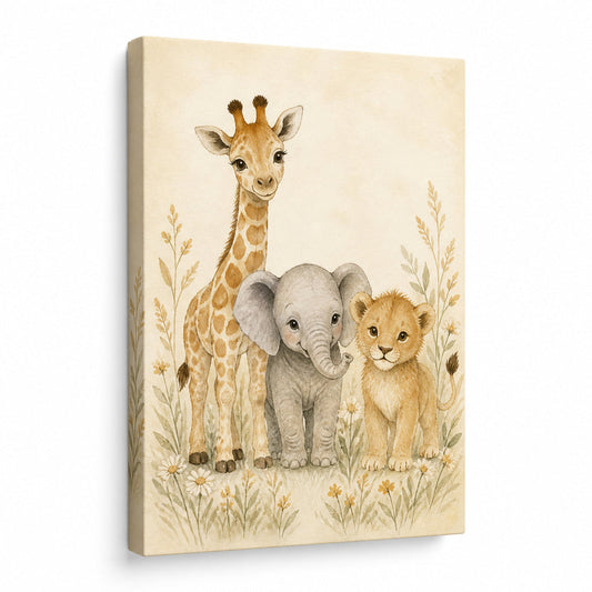 Playroom Wall Art Ideas: Choose Canvas for a Busy Family Space featured canvas room reference