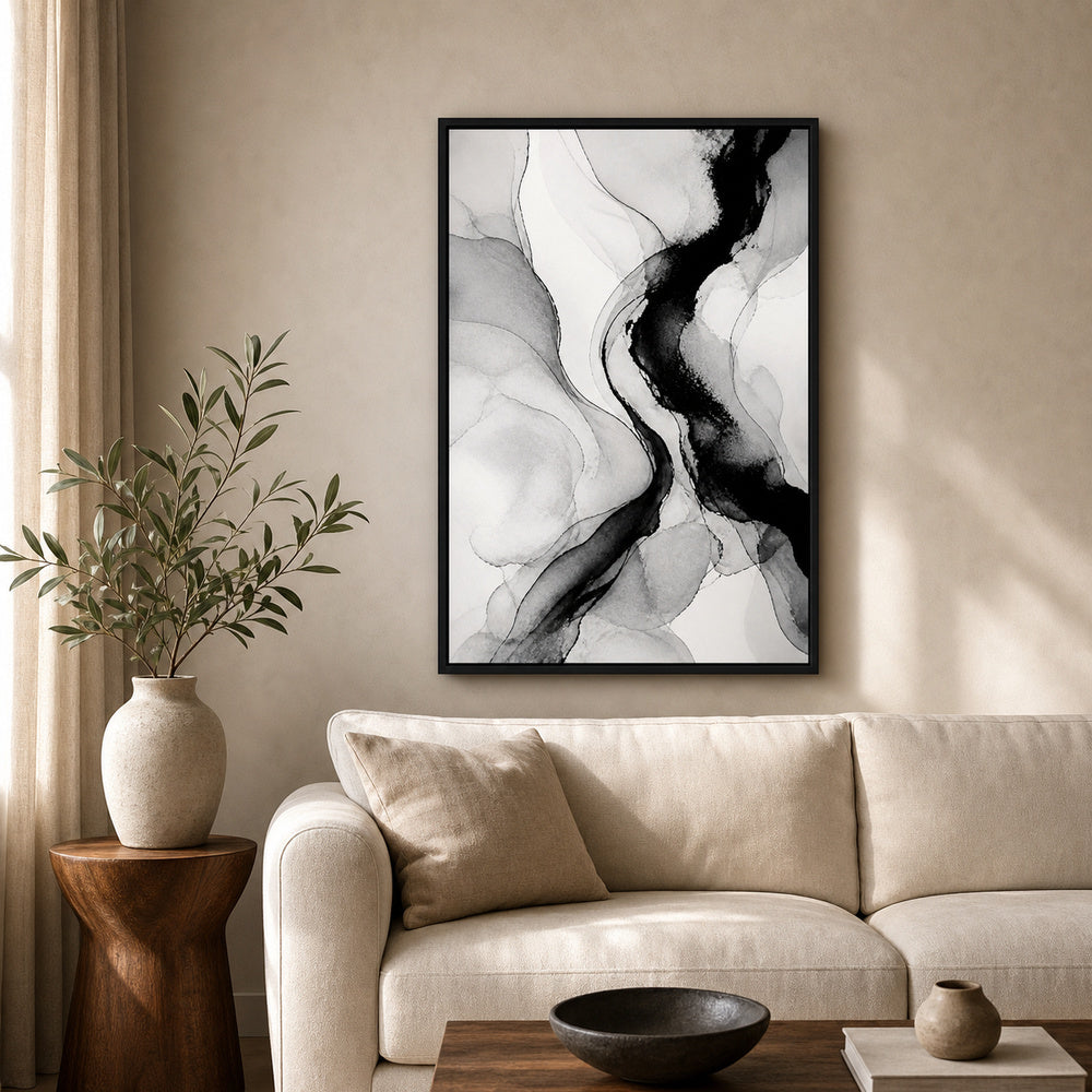 Canvas Wall Art Above a Fireplace: Check Heat and Height First featured canvas room reference