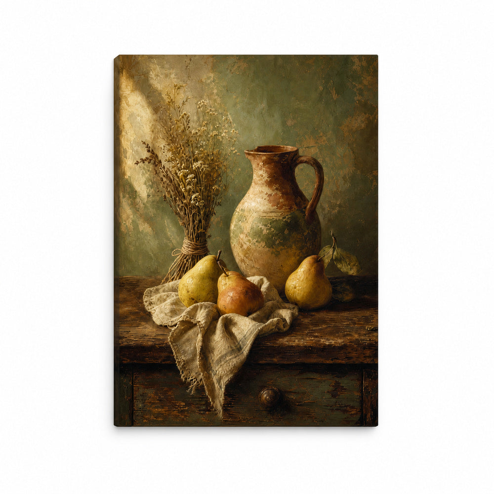 Large Farmhouse Wall Decor: Canvas Scale for Kitchens and Dining Rooms featured canvas room reference