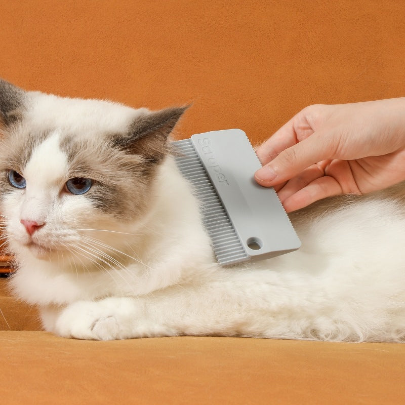 Double-sided soft rubber pet hair remover