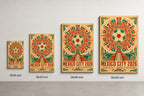 Mexico City 2026 Aztec Totem Soccer Canvas Wall Art 01 canvas size comparison