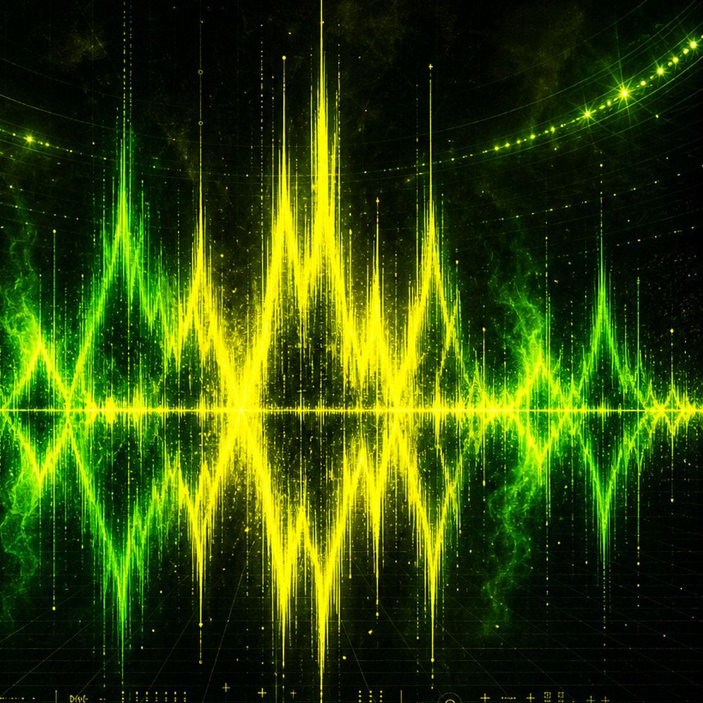Neon Green Roar Soundwave Soccer Canvas Wall Art canvas texture detail