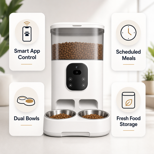 GPT2 pet feeder design - key features
