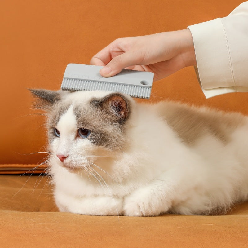 Double-sided soft rubber pet hair remover