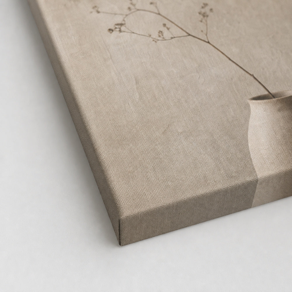 Wabi Sabi Ceramic Vase Canvas Wall Art - 03_detail_closeup