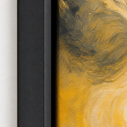 Surreal Black Silhouette Woman Wall Art - 03_detail_closeup