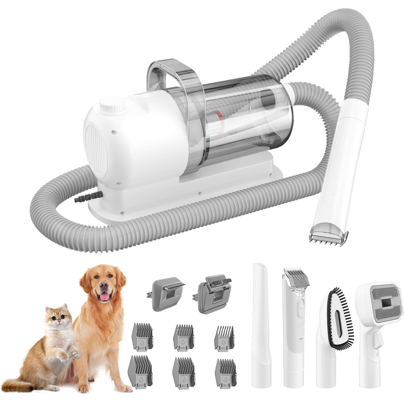X1 multifunction pet grooming vacuum clipper kit