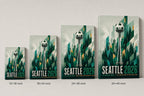 Seattle 2026 Emerald Roar Soccer Canvas Wall Art 03 canvas size comparison