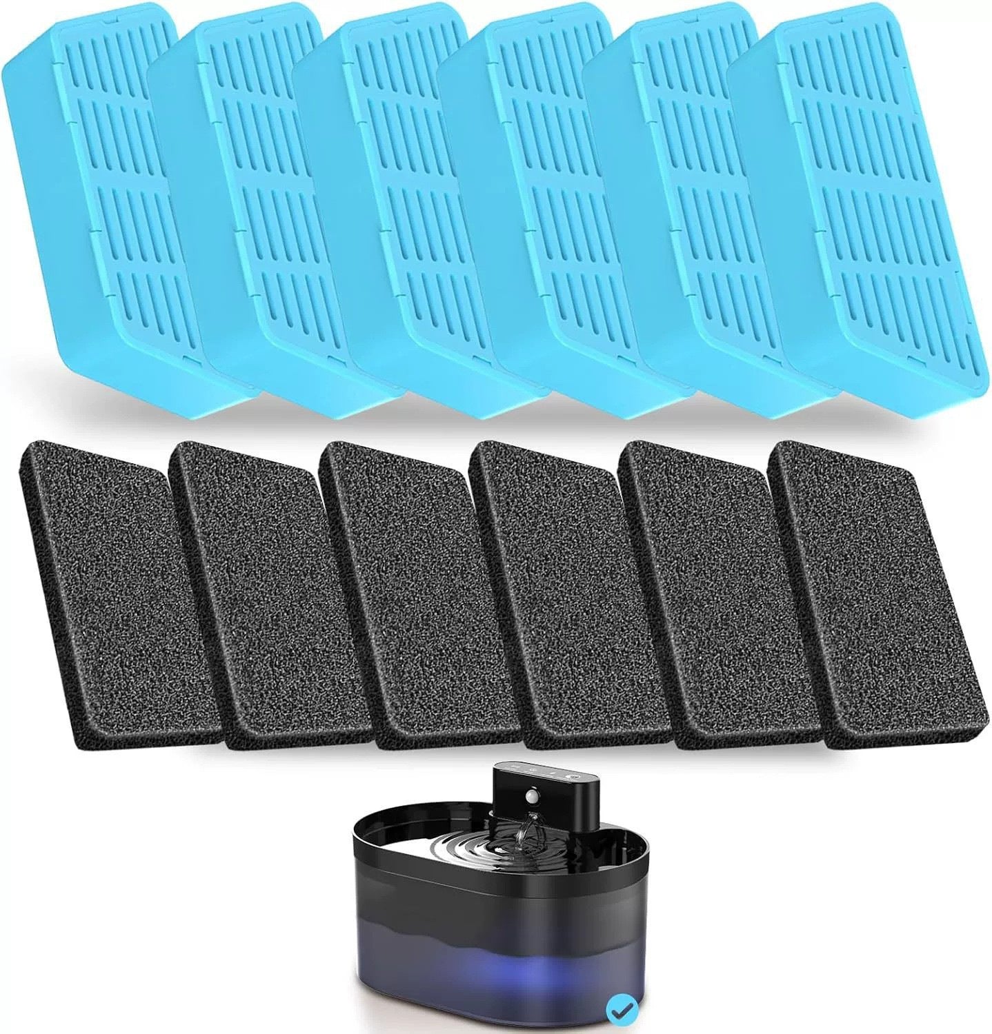 USB-C pet fountain with infrared sensor mode