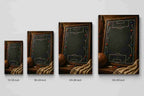 Custom Coach Dad Master Plan Canvas Wall Art canvas size comparison generated with gpt-image-2