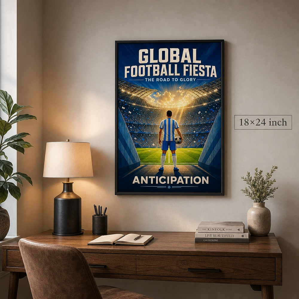 18×24 inch wrapped canvas realistic wall mockup
