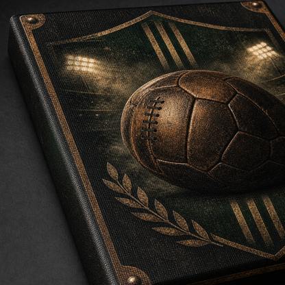 Man Cave Soccer Decor Canvas Wall Art canvas print detail