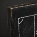 Chalkboard Tactical Soccer Canvas Wall Art macro canvas print texture detail
