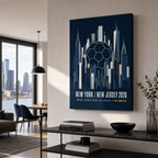 New York New Jersey 2026 Hudson Ambition Soccer Canvas Wall Art 02 wall mockup