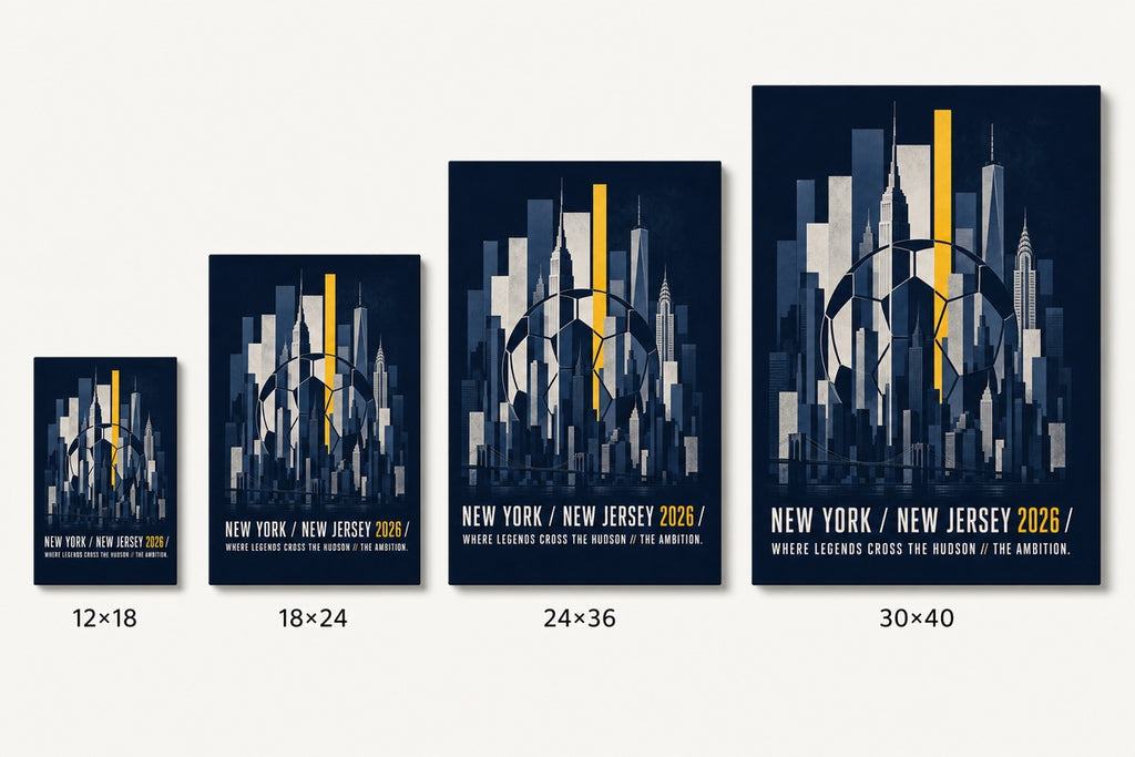 New York New Jersey 2026 Hudson Ambition Soccer Canvas Wall Art 03 canvas size comparison