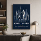New York New Jersey 2026 Hudson Ambition Soccer Canvas Wall Art 04 wall mockup