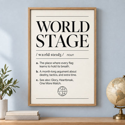 World Stage Definition 04 Soccer Canvas Wall Art | brown_independent_close