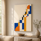 Order to Growth Stairs Bauhaus Canvas Wall Art - 02_wall_scene