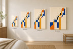Order to Growth Stairs Bauhaus Canvas Wall Art - 08_size_comparison