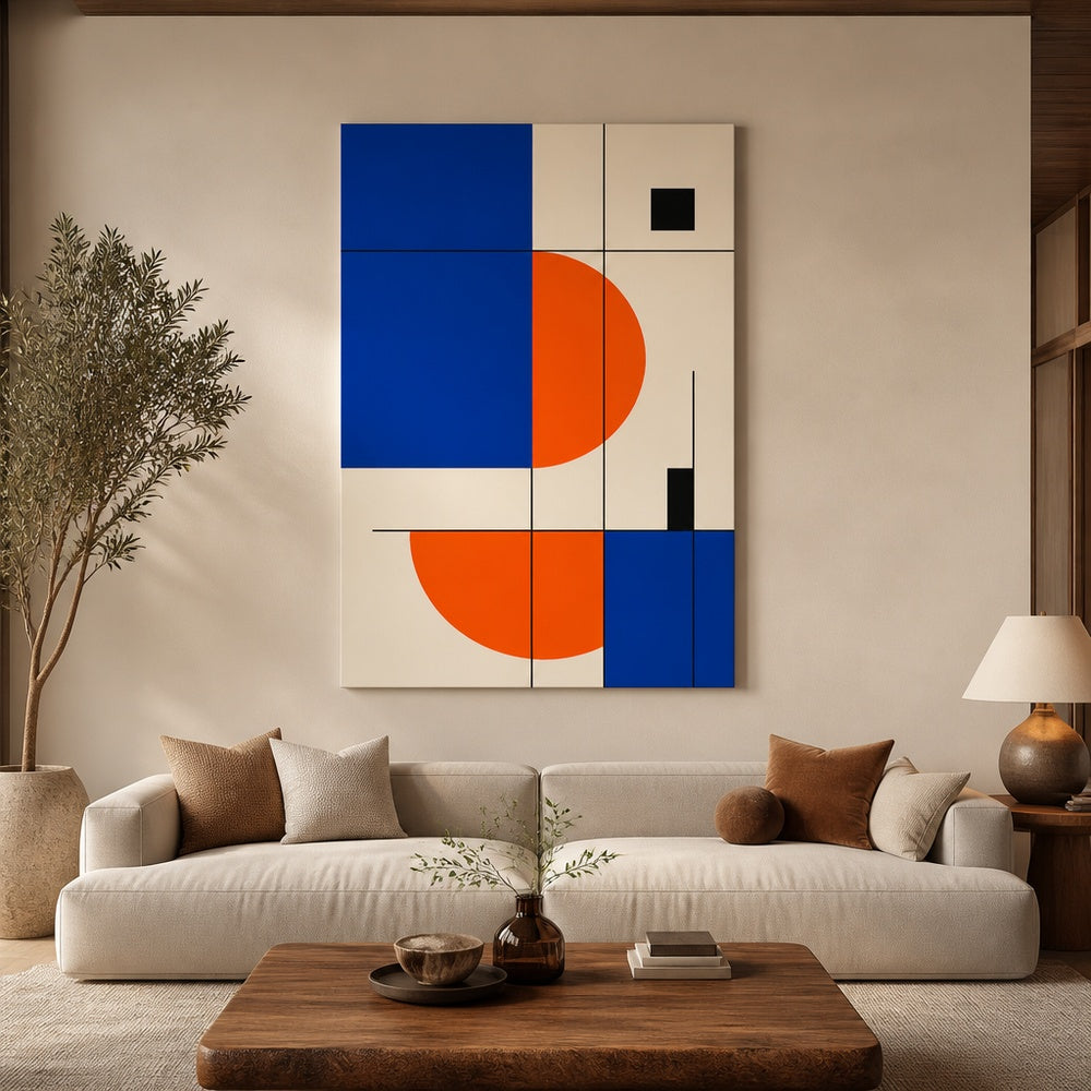 Collision of Thought Bauhaus Canvas Wall Art - 07_sku_30x40_wall