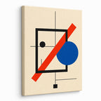 Boundary Shift Bauhaus Canvas Wall Art - 01_main_white_left_wrap