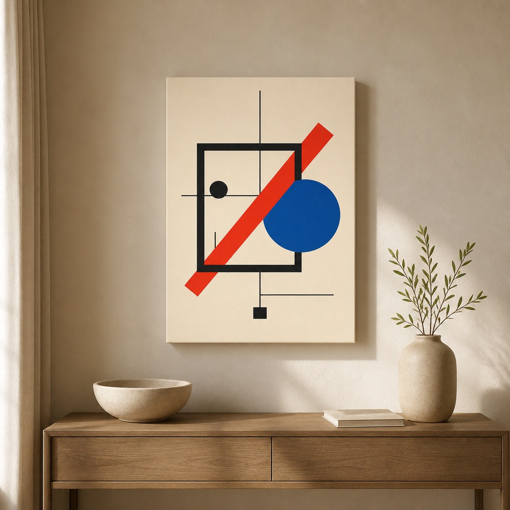 Boundary Shift Bauhaus Canvas Wall Art - 05_sku_18x24_wall