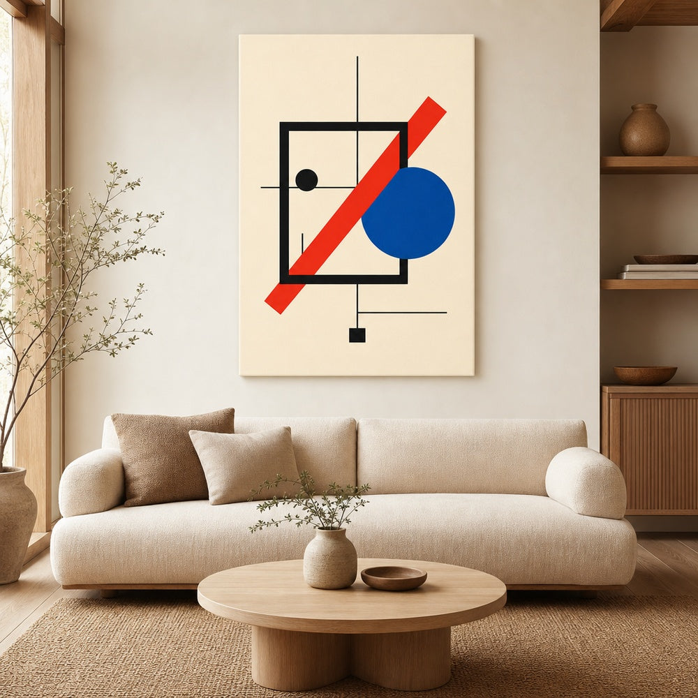 Boundary Shift Bauhaus Canvas Wall Art - 06_sku_24x36_wall