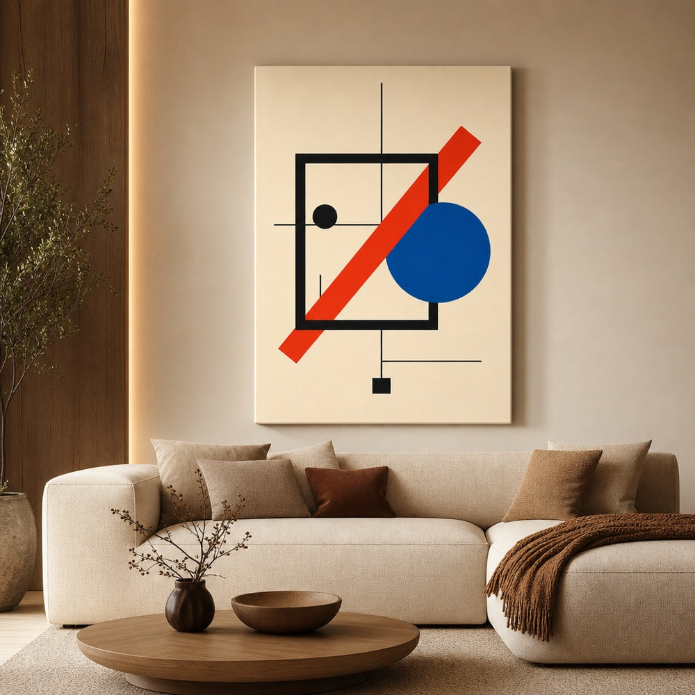 Boundary Shift Bauhaus Canvas Wall Art - 07_sku_30x40_wall